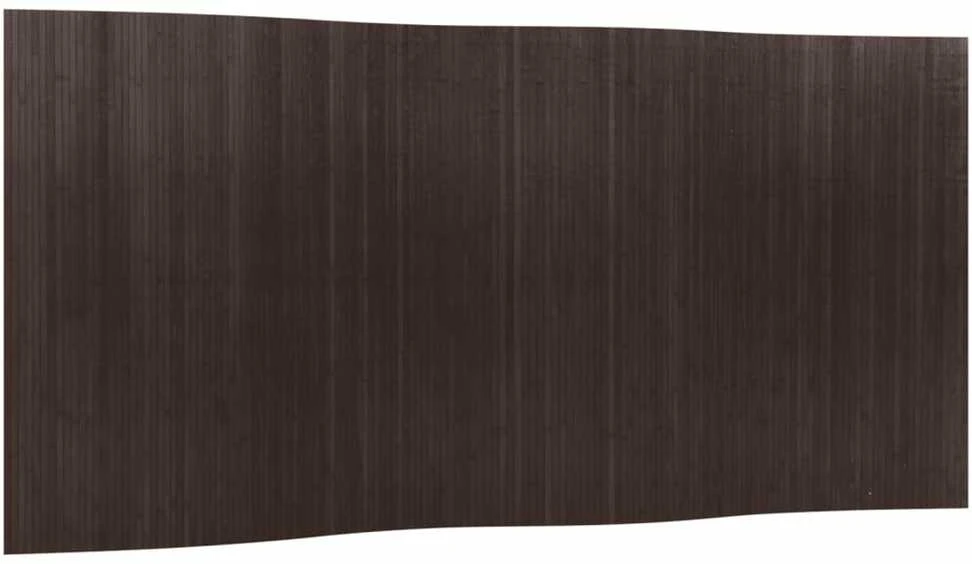 Kambario pertvara, tamsiai rudos spalvos, 165x400cm, bambukas