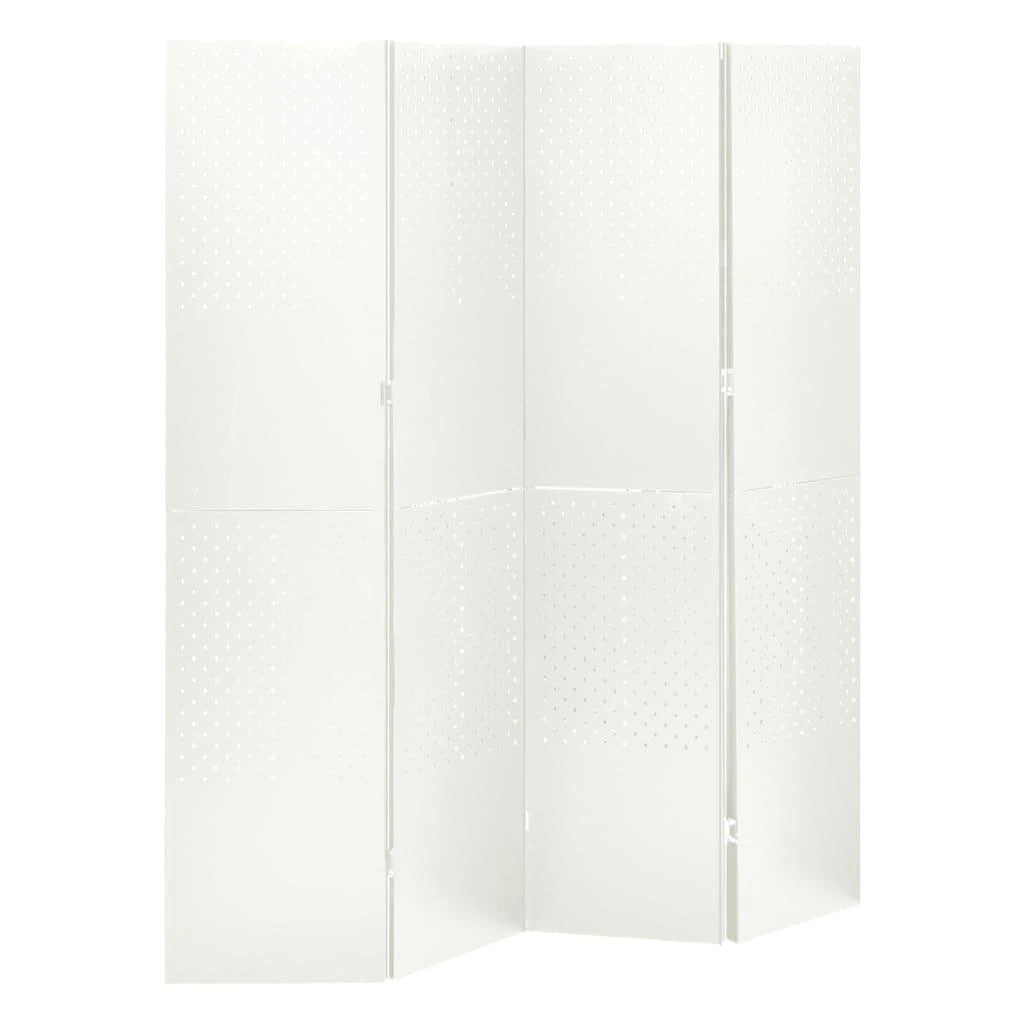 Kambario pertvaros, 4 dalių, 2vnt., baltos, 160x180cm, plienas