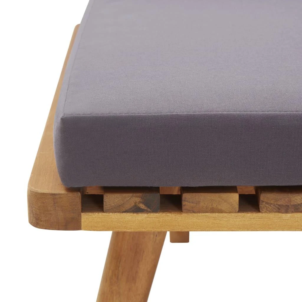 Kampinė sodo sofa su pagalvėlėmis, akacijos medienos masyvas