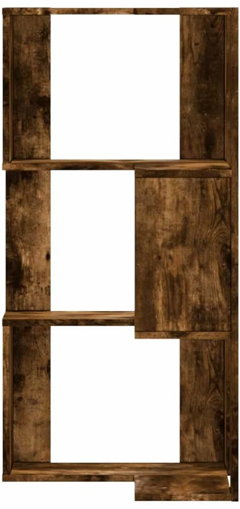 Kampinė spinta, 3 aukštų, ąžuolo, 50x50x102cm, mediena