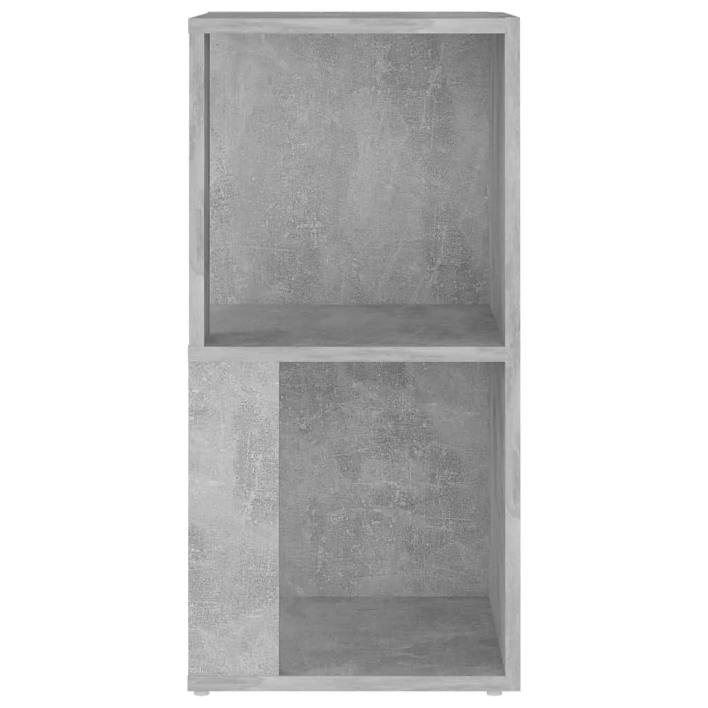 Kampinė spintelė, betono pilka, 33x33x67cm, apdirbta mediena