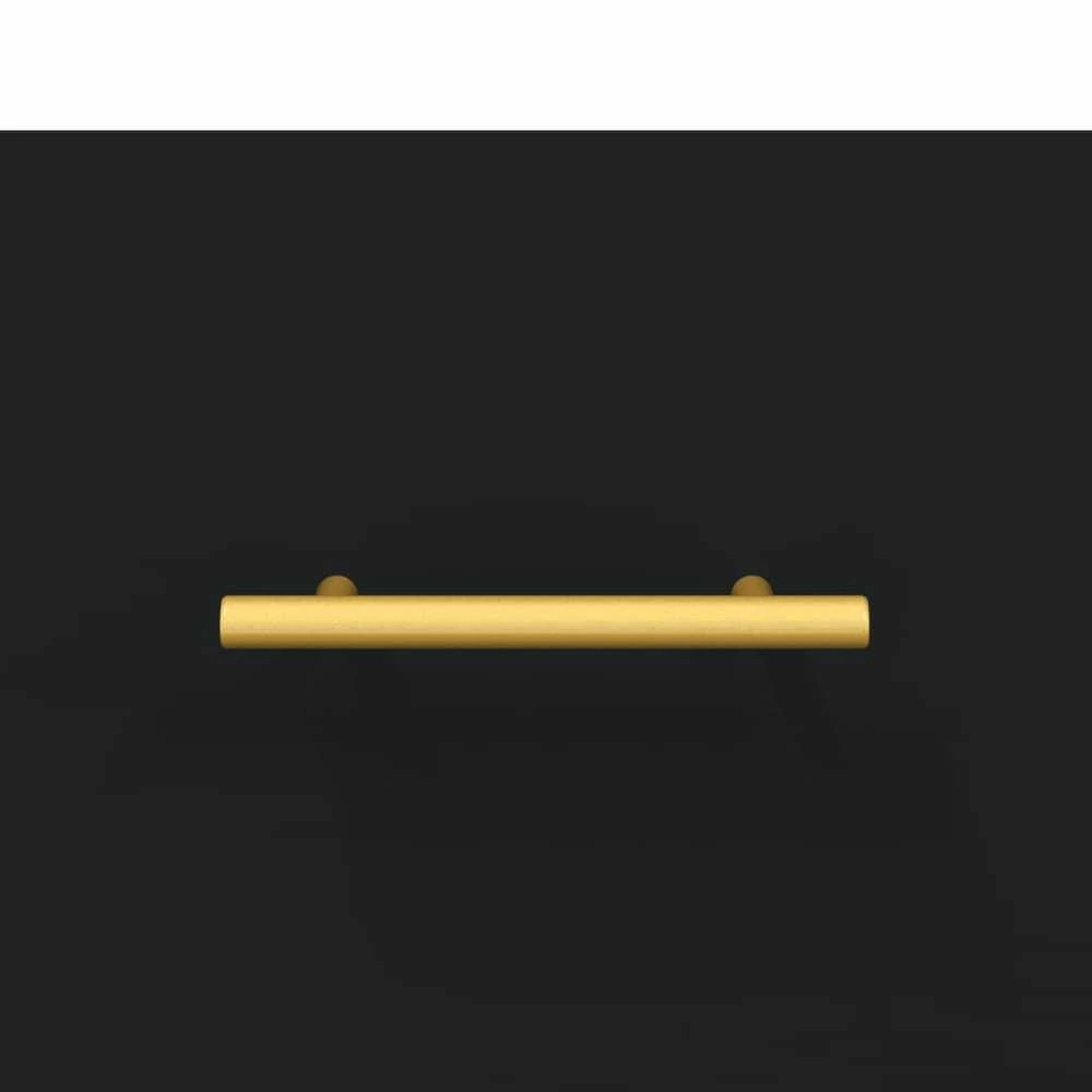 Kavos staliukai, 2vnt., juodi, 50x50x40cm, apdirbta mediena