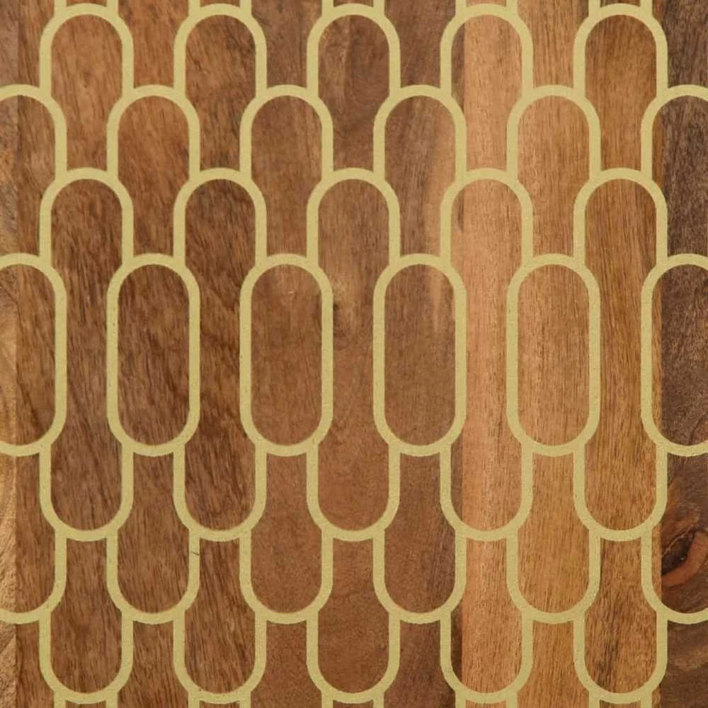 Kavos staliukas, 100x54x40cm, mango medienos masyvas