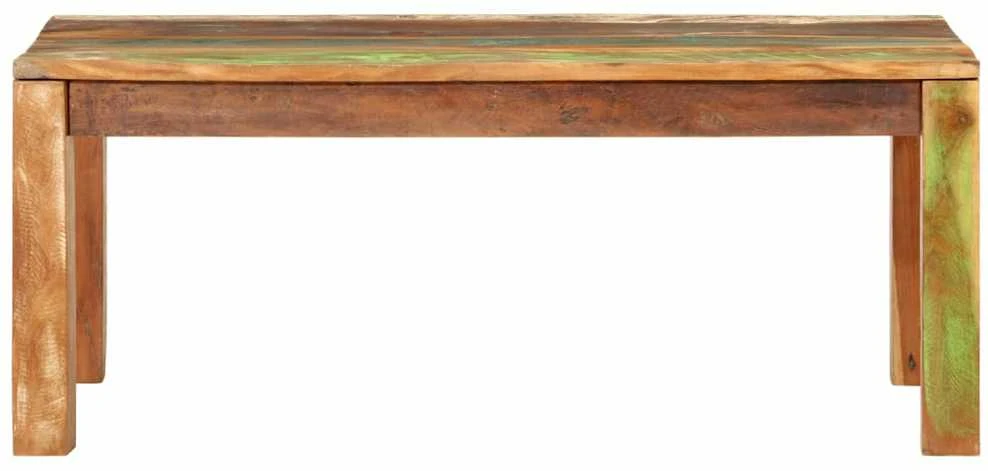 Kavos staliukas, 100x55x40cm, perdirbtos medienos masyvas