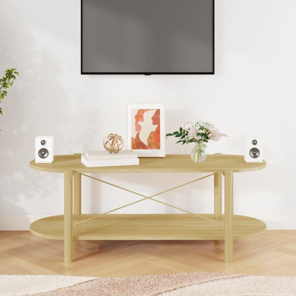 Kavos staliukas, 110x48x40cm, apdirbta mediena