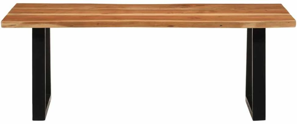 Kavos staliukas, 110x55x40cm, akacijos medienos masyvas