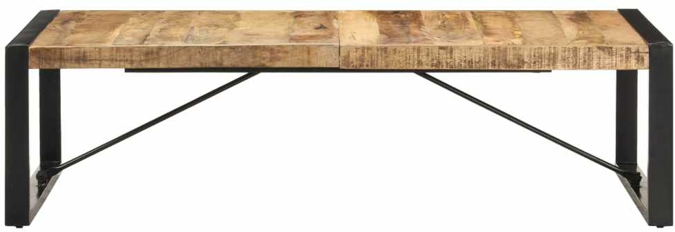 Kavos staliukas, 140x70x40cm, neapdorota mango mediena