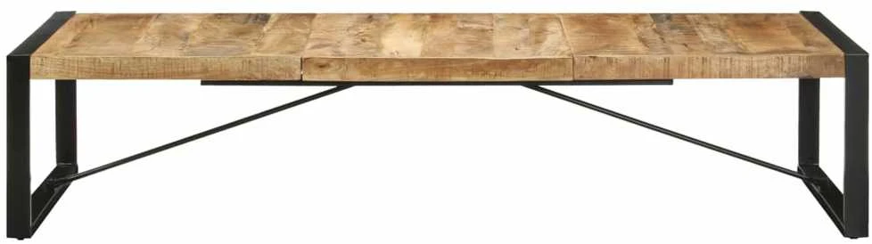 Kavos staliukas, 180x90x40cm, neapdorota mango mediena