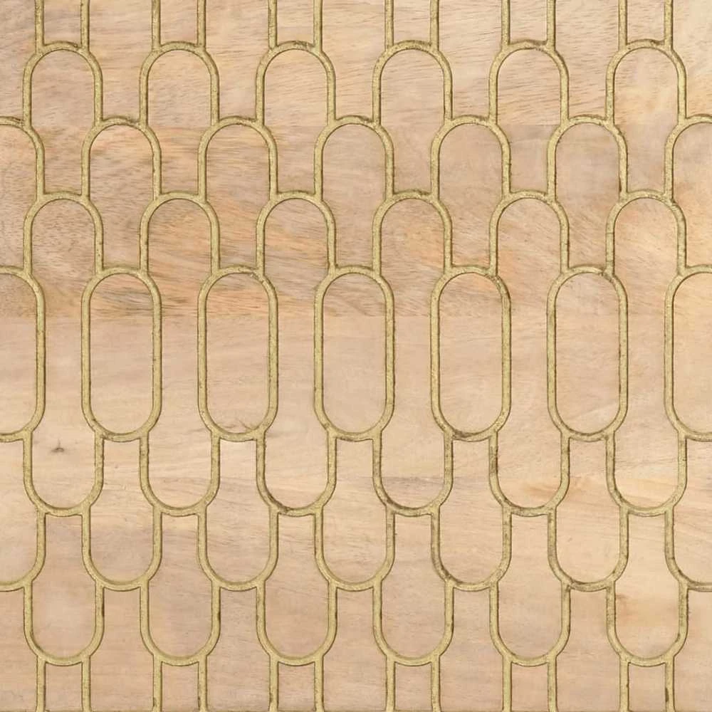 Kavos staliukas, 80x50x40cm, mango medienos masyvas