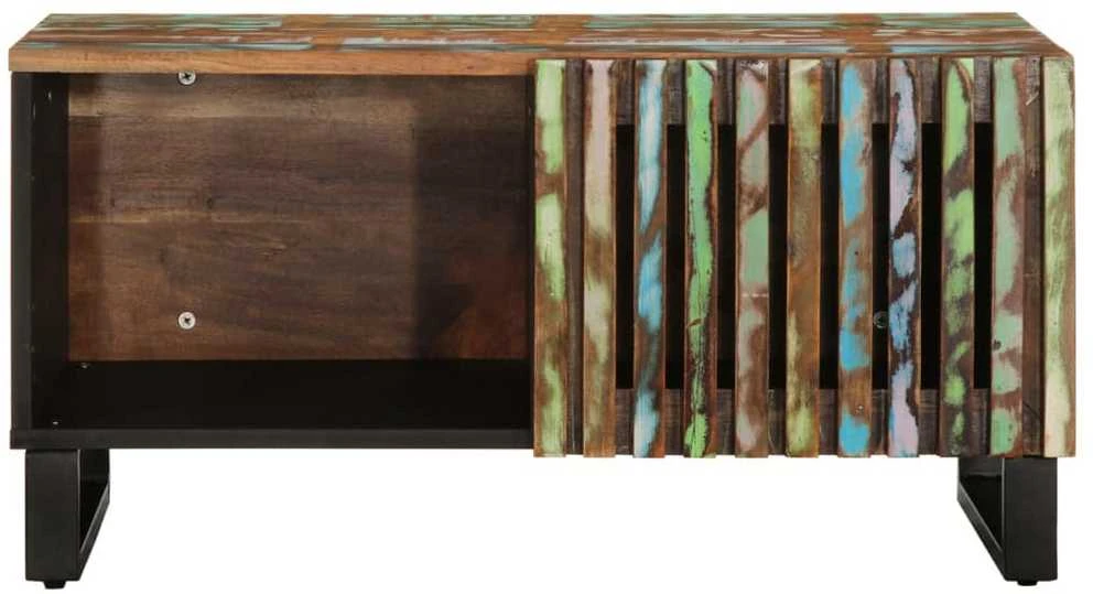 Kavos staliukas, 80x51x40cm, akacijos medienos masyvas