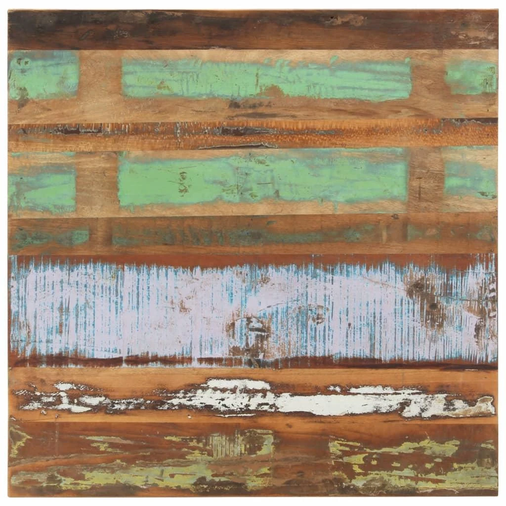 Kavos staliukas, 80x80x40cm, perdirbtos medienos masyvas
