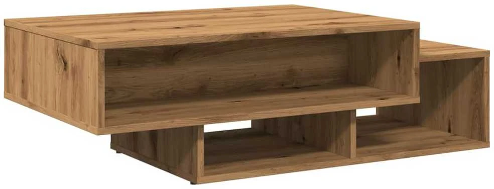 Kavos staliukas, artisano ąžuolo, 105x55x32cm, apdirbta mediena