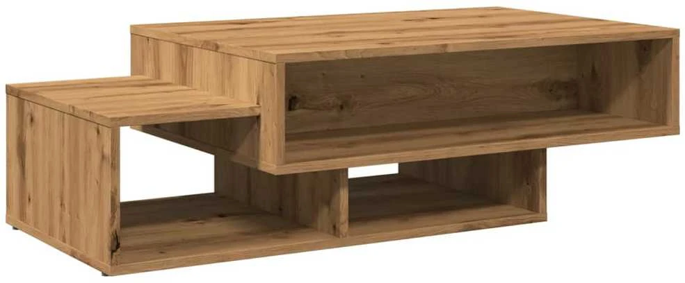 Kavos staliukas, artisano ąžuolo, 105x55x32cm, apdirbta mediena