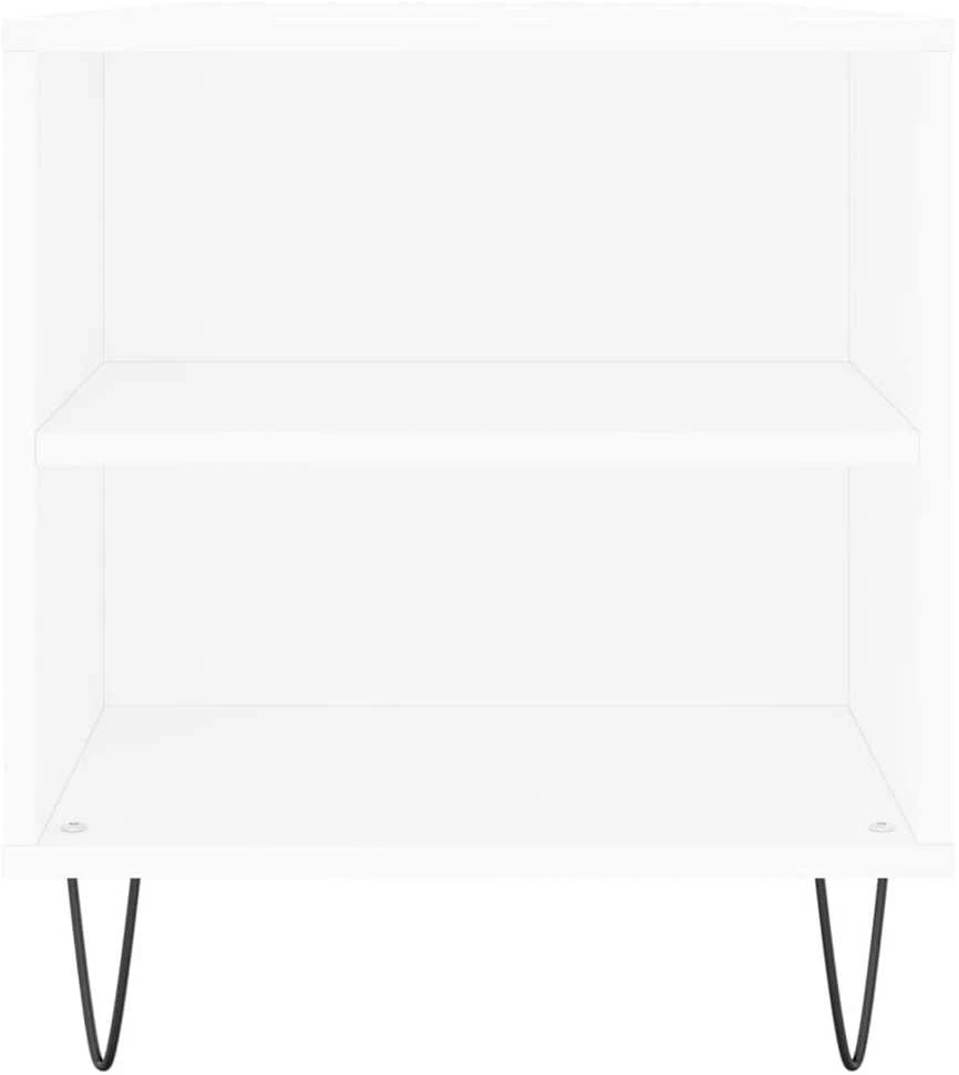 Kavos staliukas, baltas, 102x44,5x50cm, apdirbta mediena