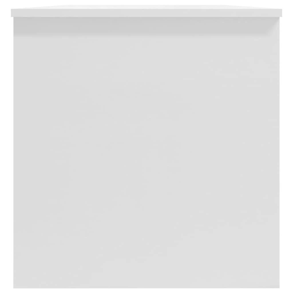 Kavos staliukas, baltas, 102x50x52,5cm, apdirbta mediena