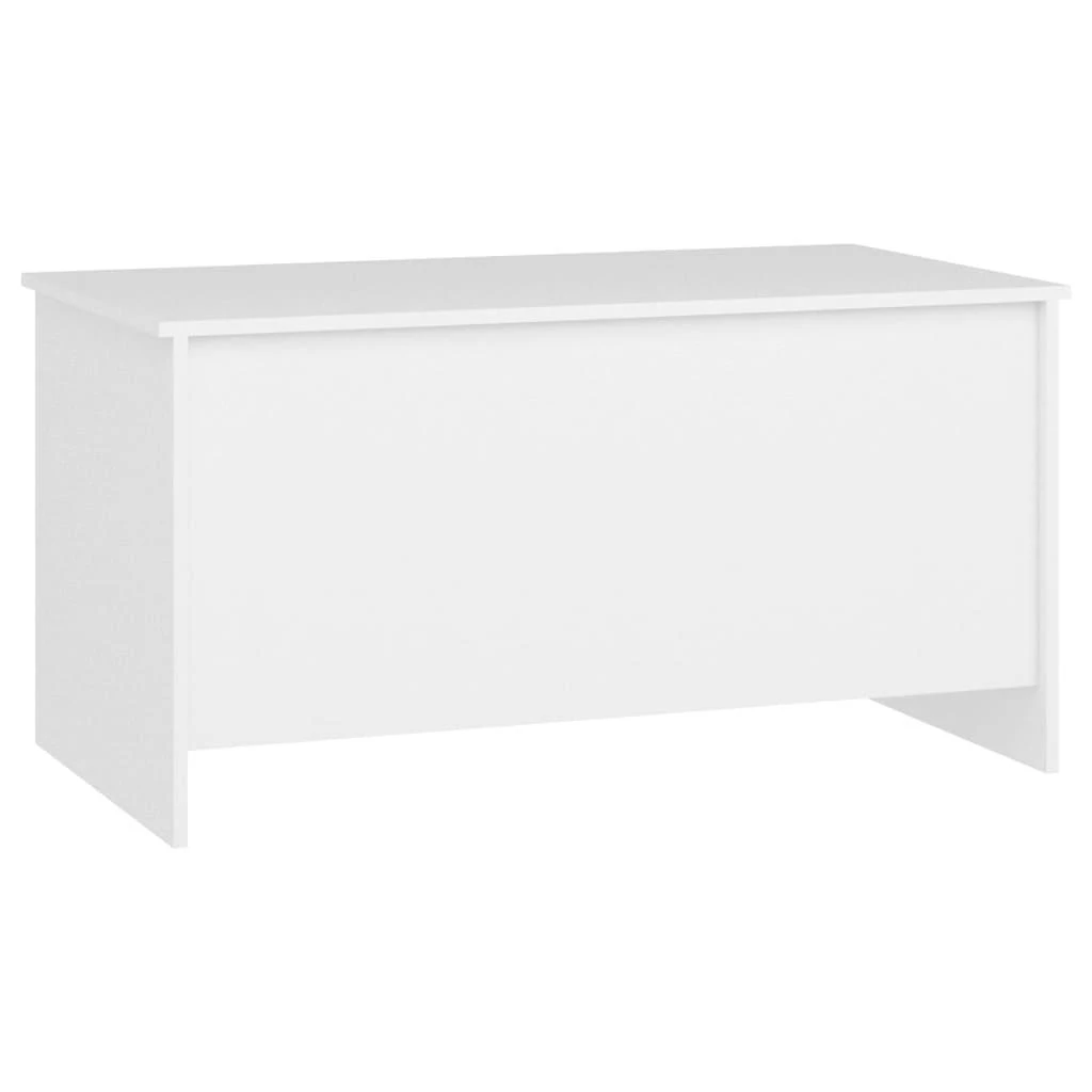 Kavos staliukas, baltas, 102x55,5x52,5cm, apdirbta mediena
