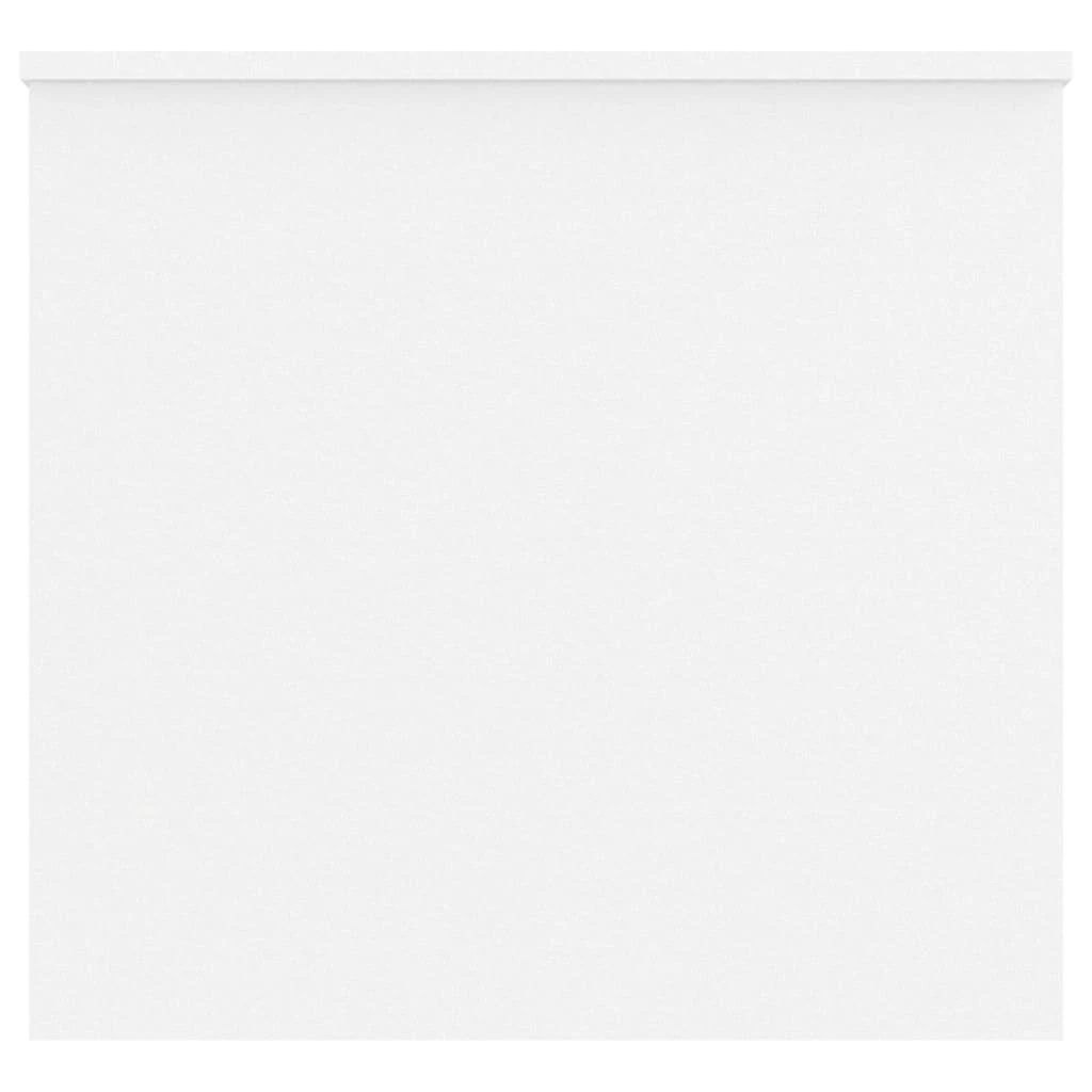 Kavos staliukas, baltas, 102x55,5x52,5cm, apdirbta mediena