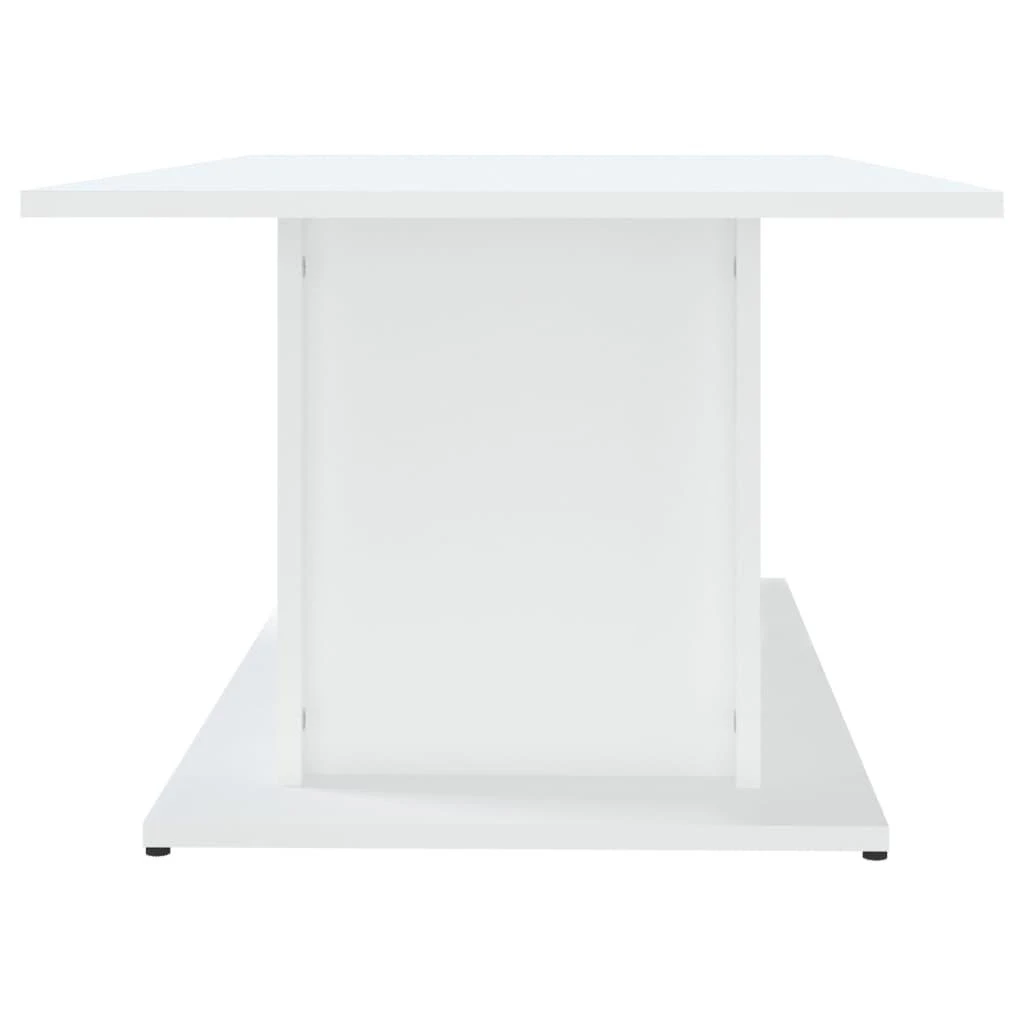 Kavos staliukas, baltas, 102x55,5x40cm, apdirbta mediena