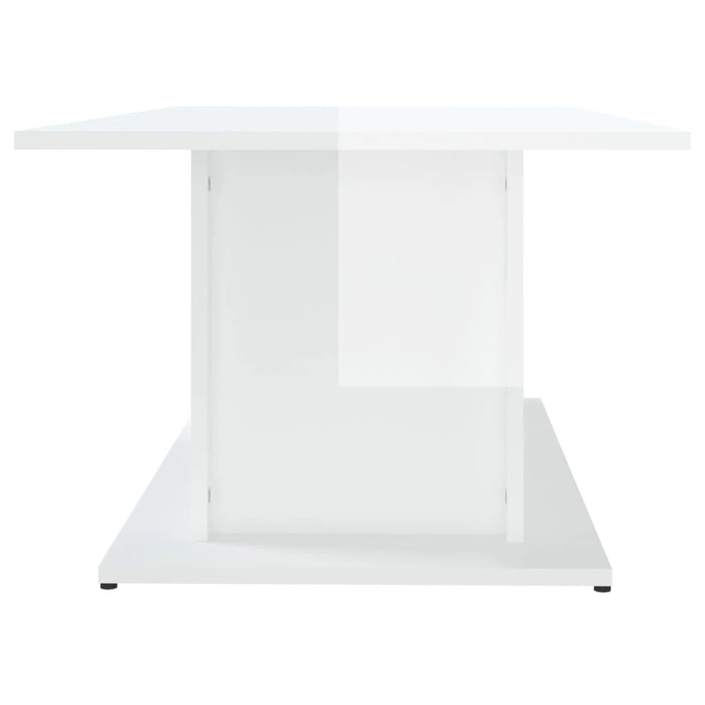 Kavos staliukas, baltas, 102x55,5x40cm, apdirbta mediena
