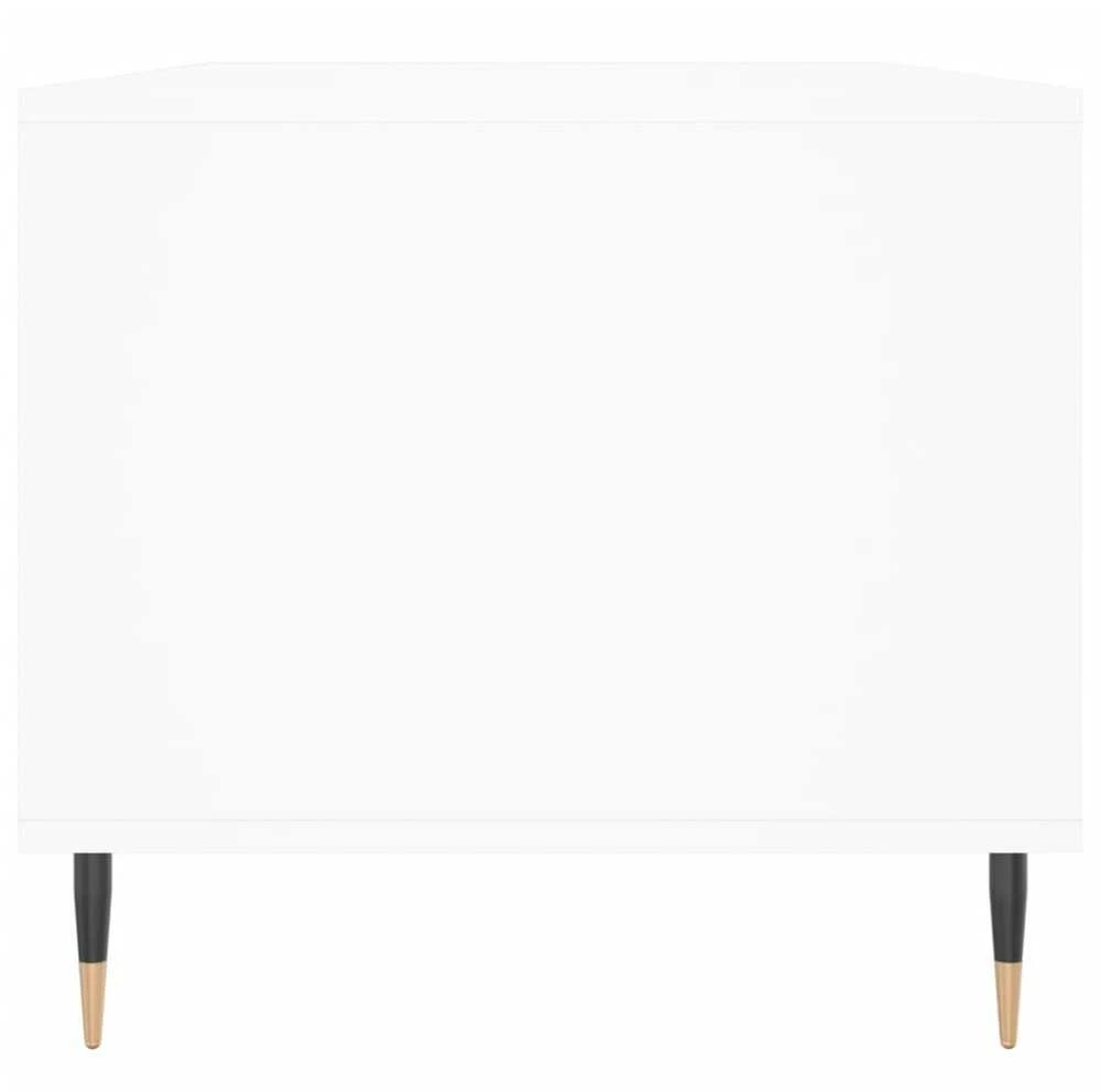 Kavos staliukas, baltos spalvos, 90x49x45cm, apdirbta mediena