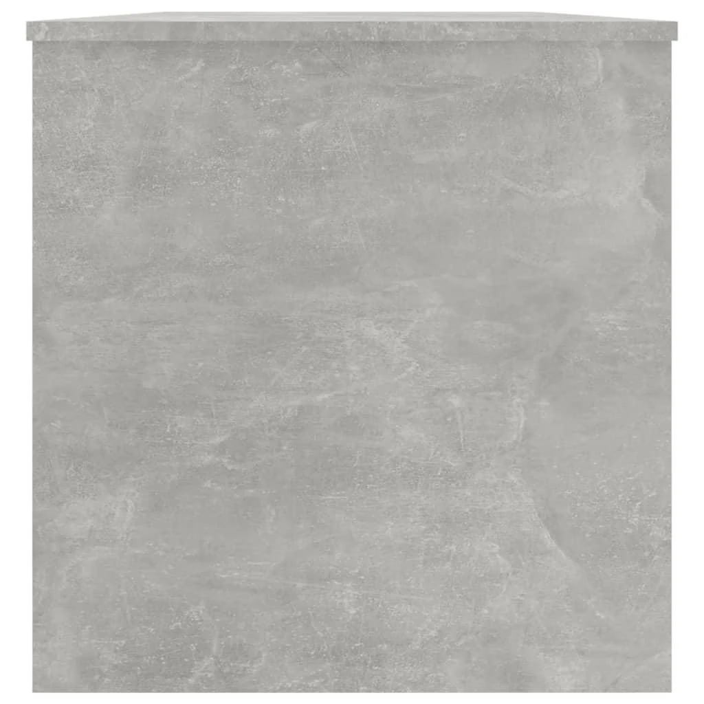 Kavos staliukas, betono pilkas, 102x50x52,5cm, apdirbta mediena