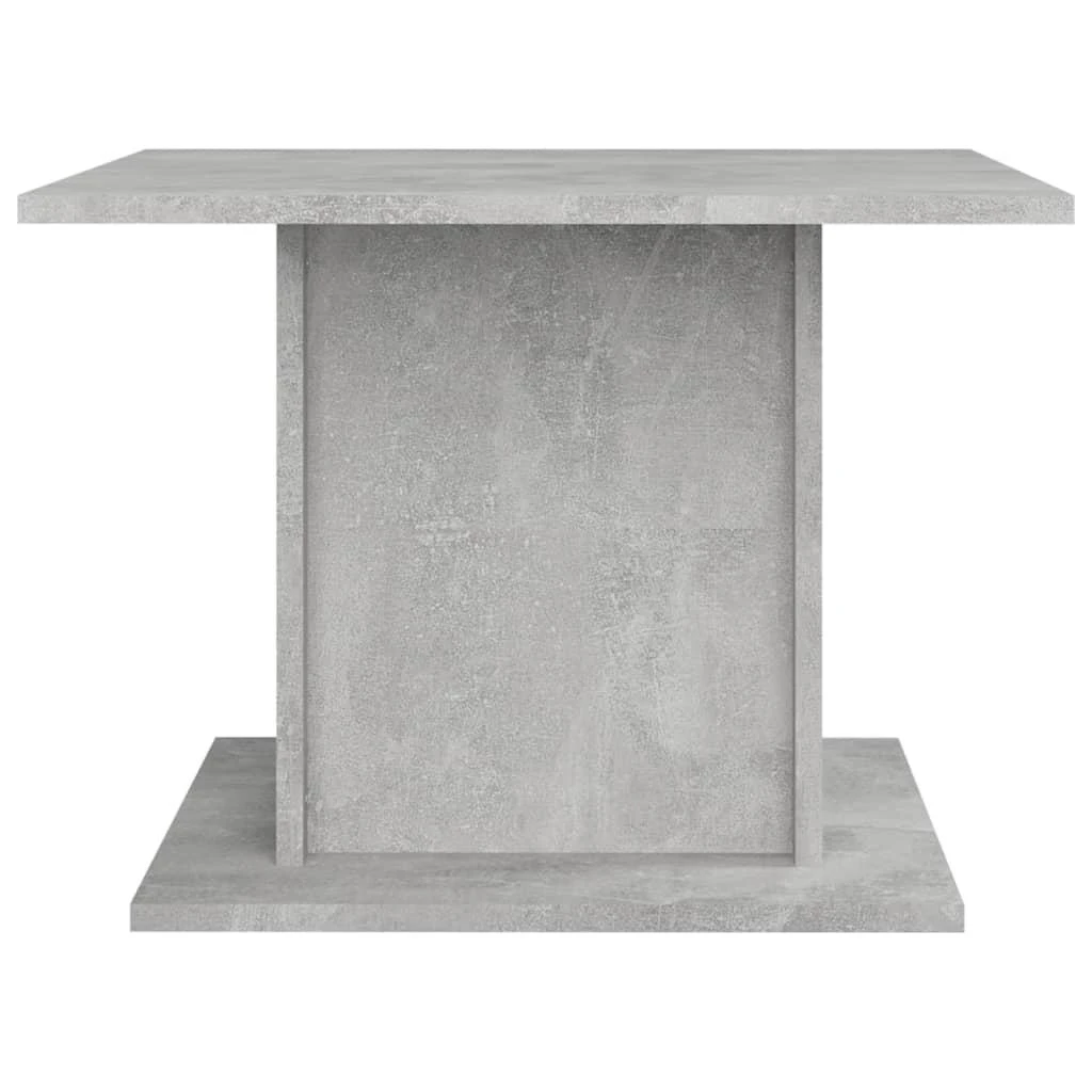 Kavos staliukas, betono, 55,5x55,5x40cm, apdirbta mediena