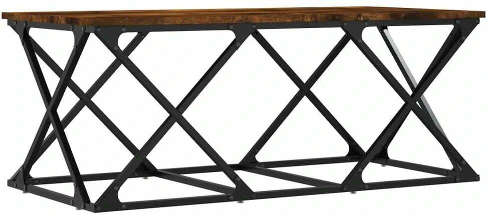 Kavos staliukas, dūminio ąžuolo, 100x49x40cm, apdirbta mediena