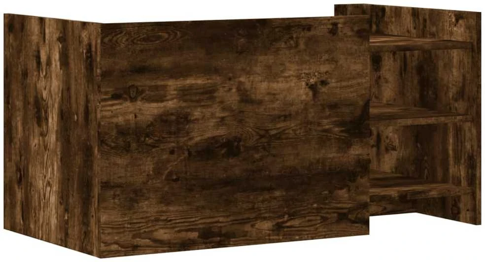 Kavos staliukas, dūminio ąžuolo, 100x50x50cm, apdirbta mediena
