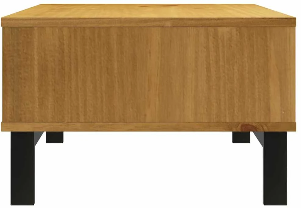 Kavos staliukas FLAM, 100x50x32,5 cm pušies masyvo