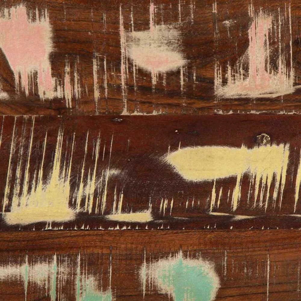 Kavos staliukas, įvairiaspalvis, 90x50x36 cm, perdirbta mediena