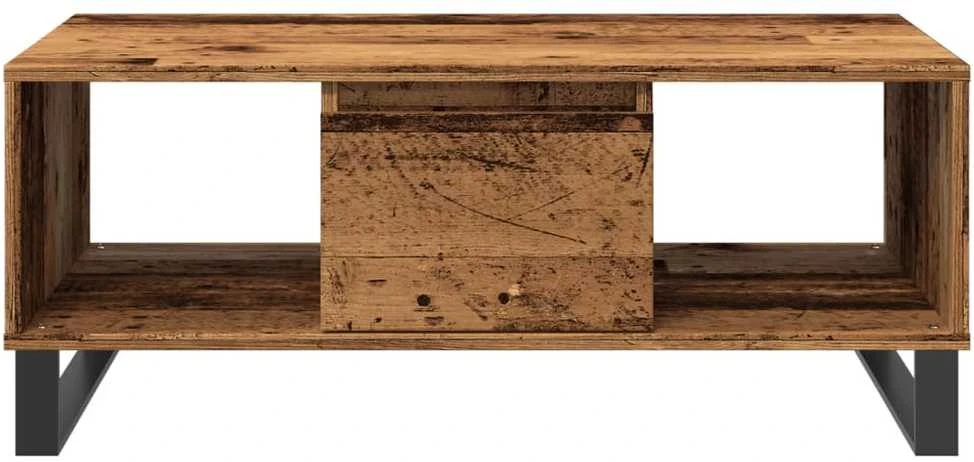 Kavos staliukas, medienos, 90x50x36,5cm, apdirbta mediena