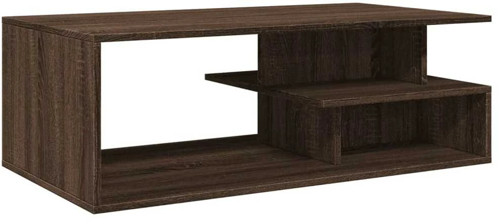 Kavos staliukas, rudas ąžuolo, 102x55x35cm, apdirbta mediena