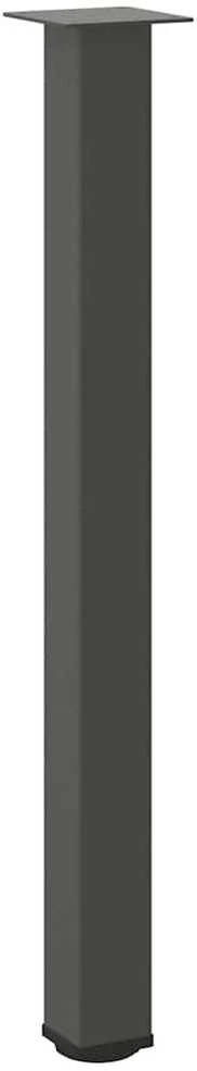 Baro stalo kojos, 4 vnt., antracito spalvos, 100-102 cm, plienas