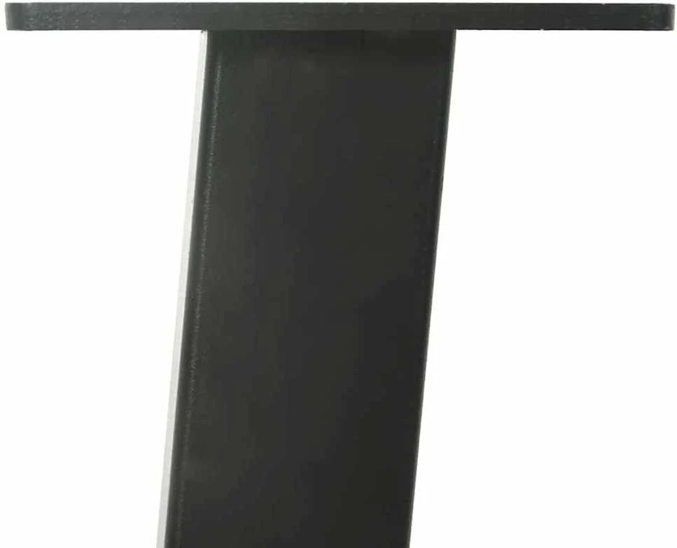 Konsolinio stalo kojos, 4 vnt., antracito spalvos, 72 cm, plienas