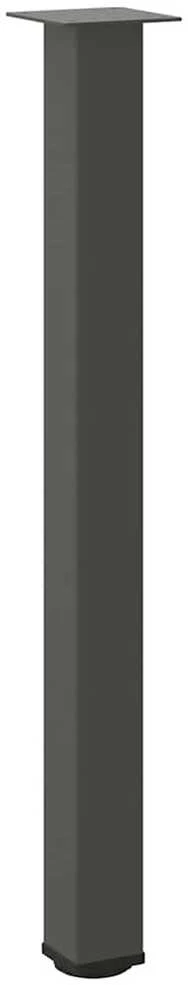 Baro stalo kojos, 4 vnt., antracito spalvos, 90-92 cm, plienas