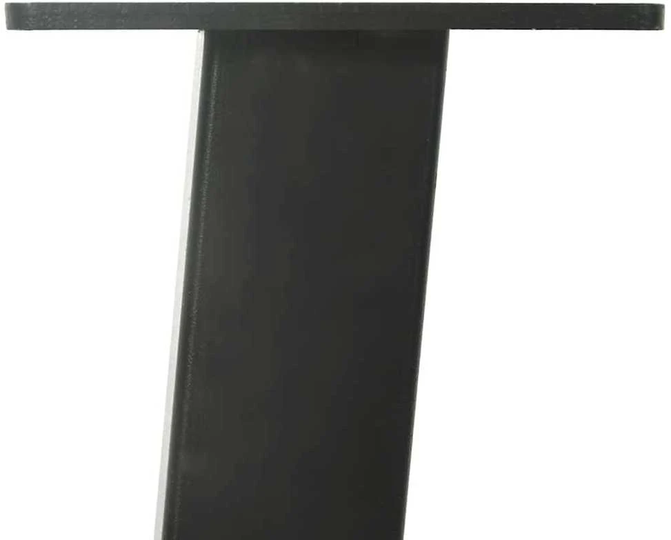 Kavos staliuko kojelės, 4 vnt., antracito spalvos, 30 cm, plienas