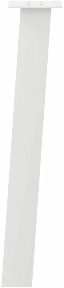 Konsolinio stalo kojos, 4 vnt., baltos, 72 cm, plienas