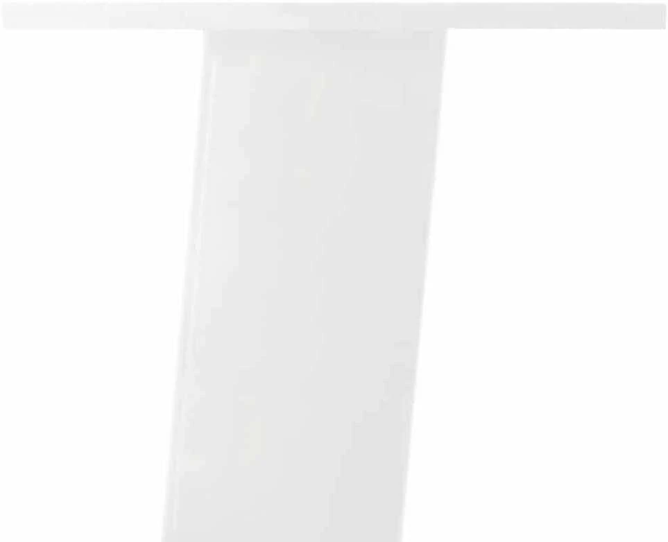 Konsolinio stalo kojos, 4 vnt., baltos, 72 cm, plienas