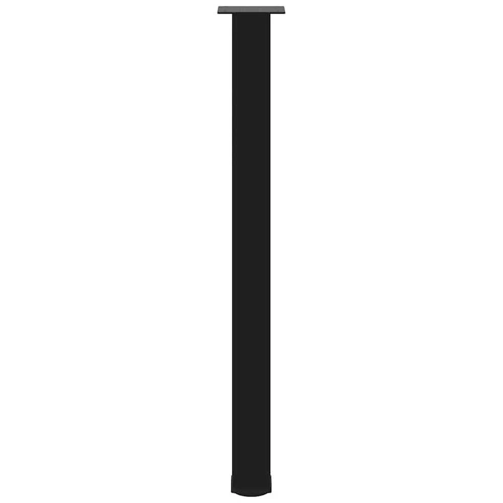 Baro stalo kojos, 4 vnt., juodos, 100-102 cm, plienas