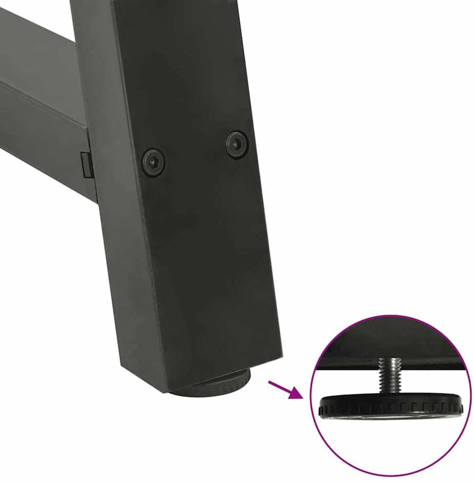 Kavos staliuko kojelės, A formos, 2 vnt., 90x(72-73)cm
