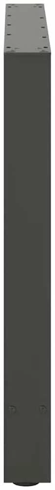 Kavos staliuko kojelės, antracito, 2 vnt., 80x(72-73)cm