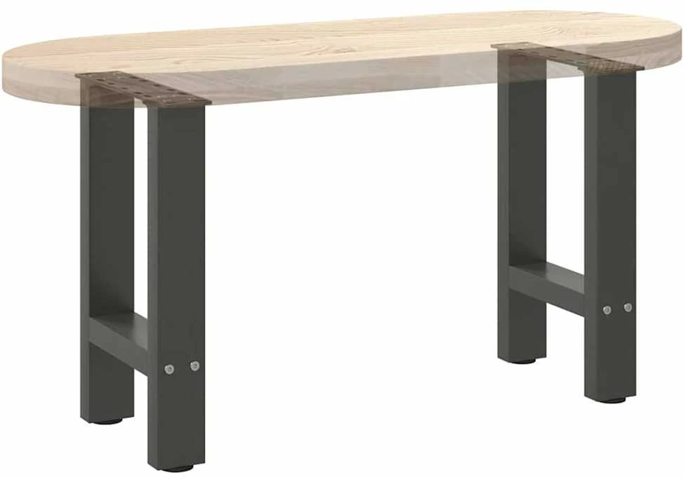 Kavos staliuko kojelės, antracito, 2 vnt., 28x(42-43)cm