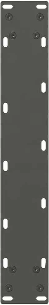 Baro stalo kojos, antracito spalvos, 2 vnt., 50x(100-101) cm, plienas