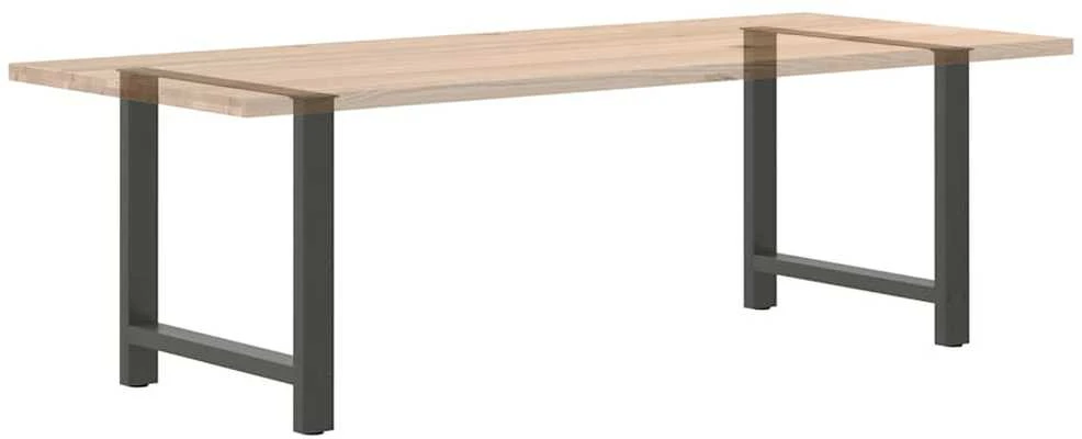 Kavos staliuko kojelės, antracito, 2 vnt., 80x(72-73)cm