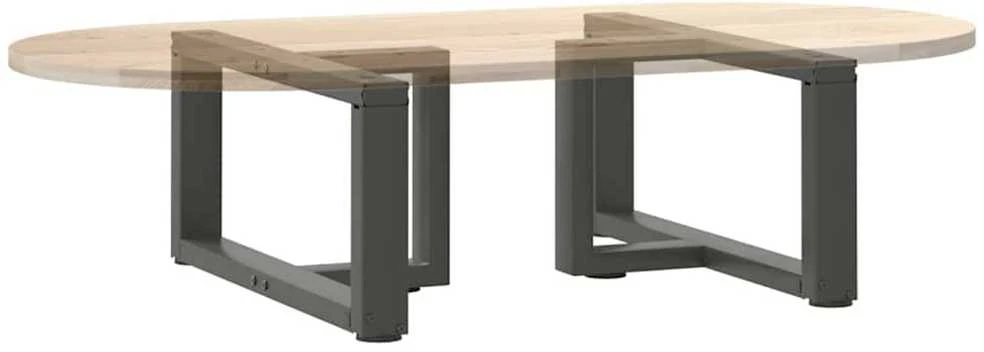 Kavos staliuko kojelės, T formos, 2 vnt., 70x25x(30-31)cm