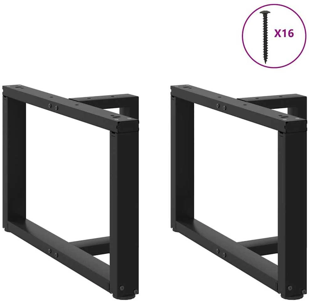 Kavos staliuko kojelės, T formos, 2 vnt., 70x25x(42-43)cm
