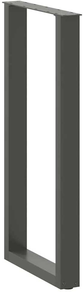 Kavos staliuko kojelės, U formos, 2 vnt., 50x(100-101) cm