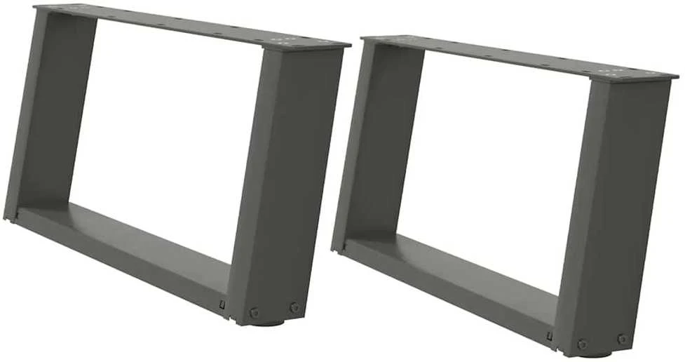 Kavos staliuko kojelės, U formos, 2 vnt., 60x(30-31)cm