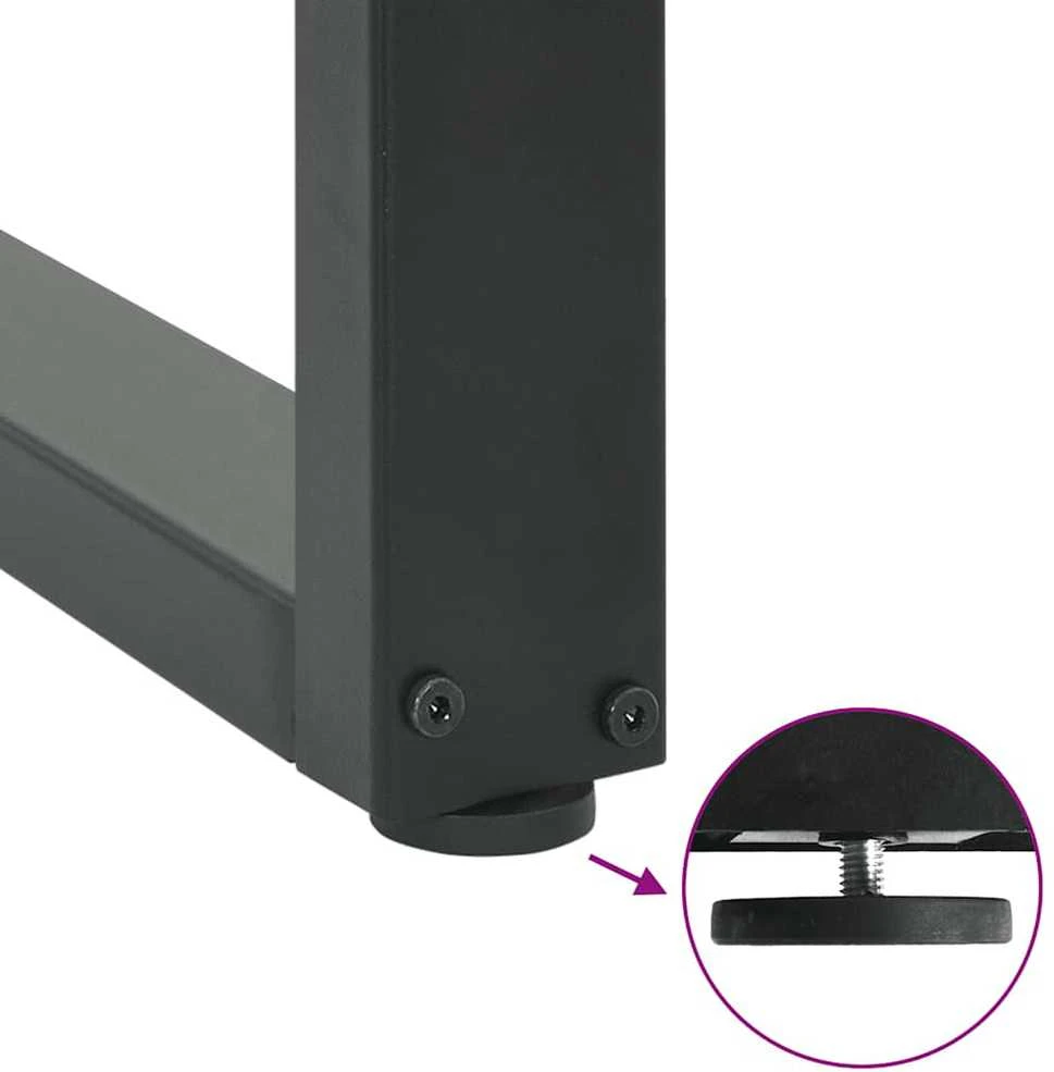 Kavos staliuko kojelės, U formos, 2 vnt., 70x(30-31)cm