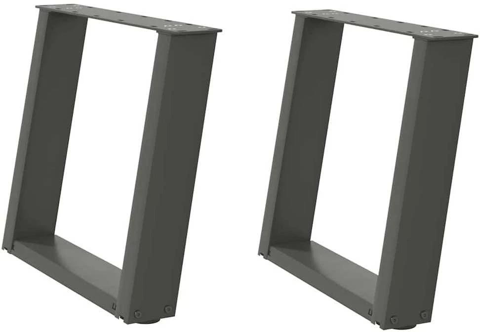 Kavos staliuko kojelės, U formos, 2 vnt., 50x(42-43)cm
